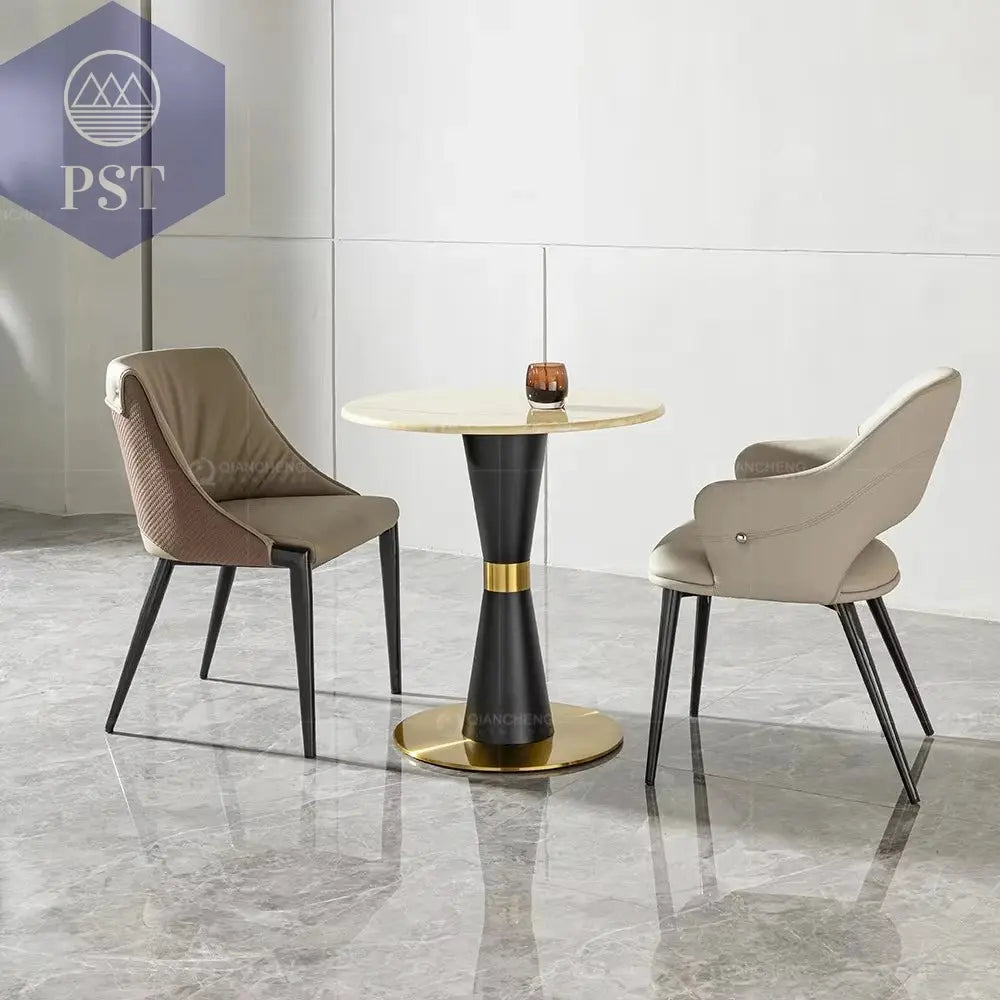 Elegantes Esszimmer Set Tisch und Stuhl Set eleganter Esstisch Schwarz PST PS Tradings Tischset PST PS Tradings PST PS Tradings