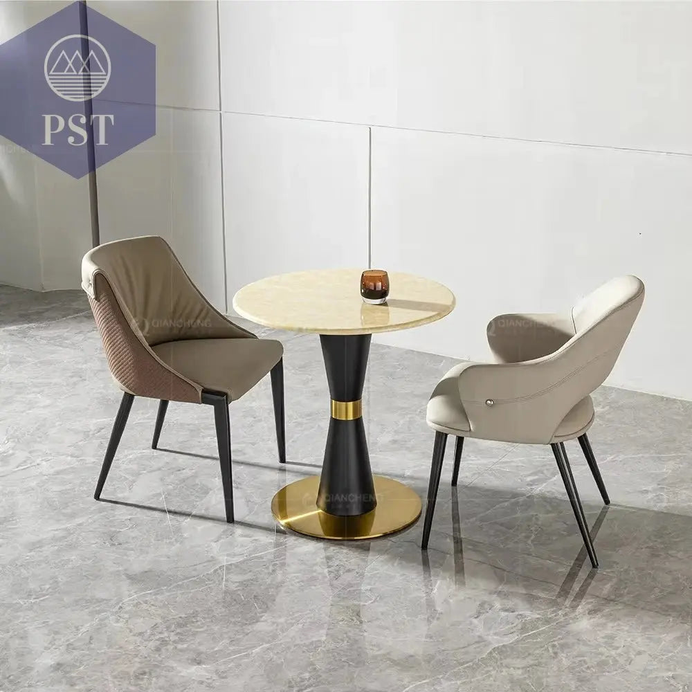 Elegantes Esszimmer Set Tisch und Stuhl Set eleganter Esstisch Schwarz PST PS Tradings Tischset PST PS Tradings PST PS Tradings