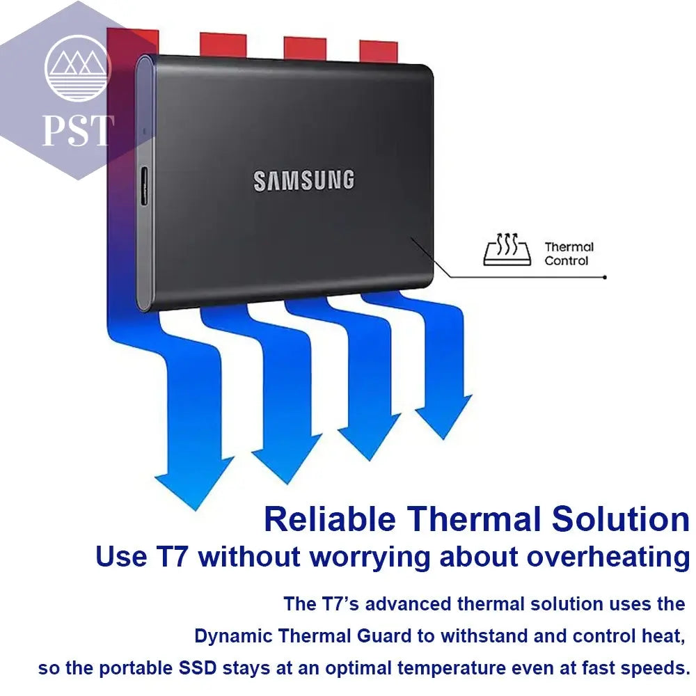 SAMSUNG T7 Portable SSD 500GB bis 2TB externe Festplatte PST PS Tradings SSD PST PS Tradings PST PS Tradings