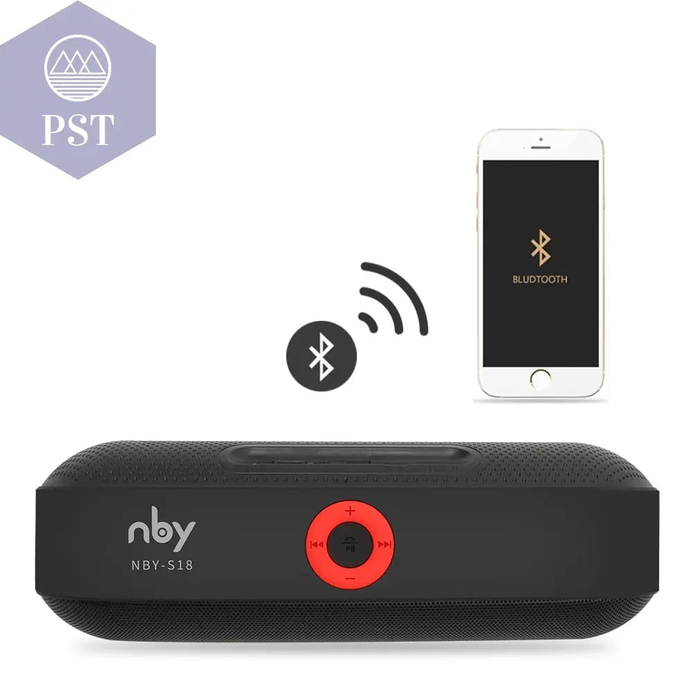 Wireless Portable Speaker with Built-In Microphone PST PS Tradings