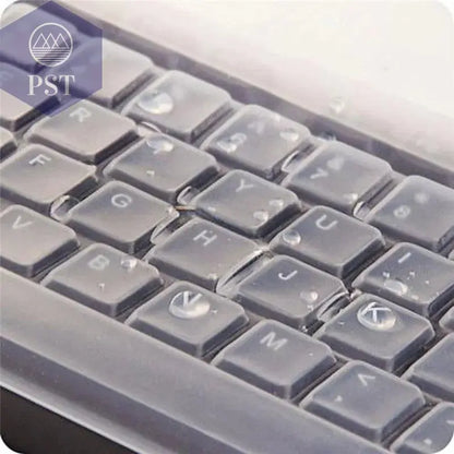 1pc Universal Waterproof Silicone Desktop Computer Keyboard Cover Clear Skin Protector Film Shell Dust-Proof Protective Film - PST PS Tradings