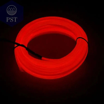 5m Car Interior Accessories Atmosphere Lamp EL Cold Light Line With USB DIY Decorative Dashboard Console Auto LED Ambient Lights - PST PS Tradings