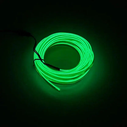 5m Car Interior Accessories Atmosphere Lamp EL Cold Light Line With USB DIY Decorative Dashboard Console Auto LED Ambient Lights - PST PS Tradings