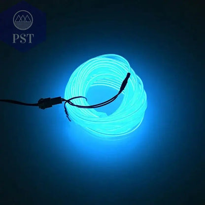 5m Car Interior Accessories Atmosphere Lamp EL Cold Light Line With USB DIY Decorative Dashboard Console Auto LED Ambient Lights - PST PS Tradings