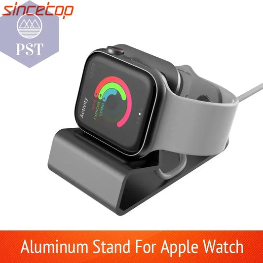 Alu-Ladehalterung Smart-Watch / Ständer mit Ladefunktion / Lade-Dock / Ladestation/ Docking-Station - Smart_Watch Charging Holder Mod.1-10+Ultra_1+2 - PST PS Tradings Cellphones & Telecommunications - Cellphones PST PS Tradings