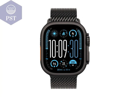 Apple Watch Ultra 2 Titanium Cellular 49mm Schwarz (Milanaise Titan schwarz) PST PS Tradings  PST PS Tradings  PST PS Tradings
