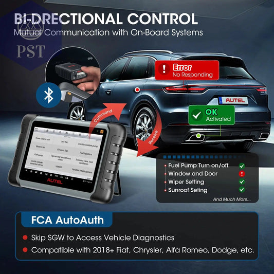 Autel MaxiPRO MP808S-TS Car Diagnostic Tools Online ECU Coding TPMS Automotive Scanner Active Test Scan Tool PK MP808BT PRO - PST PS Tradings