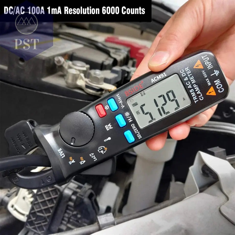 BSIDE Digital Clamp Meter 1mA High-Precision Ammeter Pliers True RMS DC AC Current Car Repair Electrical Temp Tester Multimeter       PST PS Tradings