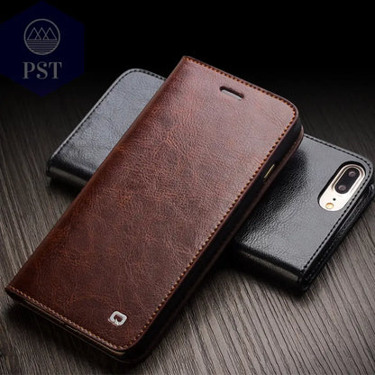 Classic Protective Leather Flip Phone Case for iPhone  Cellphones & Telecommunications - Cellphones     PST PS Tradings