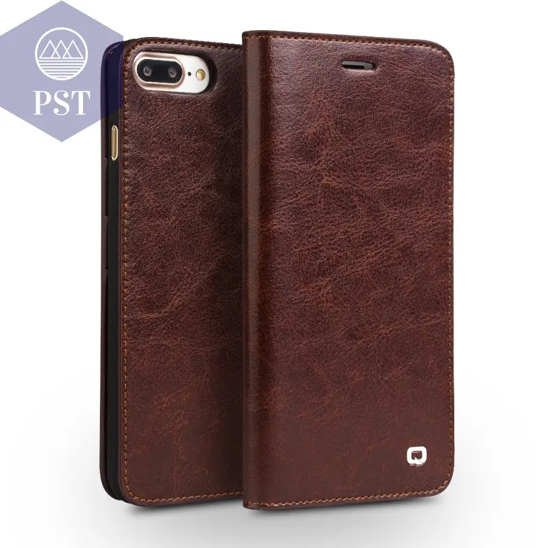 Classic Protective Leather Flip Phone Case for iPhone  Cellphones & Telecommunications - Cellphones     PST PS Tradings