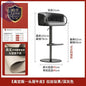 Coffee Shop Steel Bar Chair Luxury Gold Round Leather Modern Nordic Stools Kitchen Swivel Design Sgabello Cucina Alto Furniture       PST PS Tradings