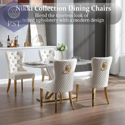 Elegantes Stuhl Set weiß - 2er Stuhl Set PST PS Tradings Stuhlset PST PS Tradings  PST PS Tradings