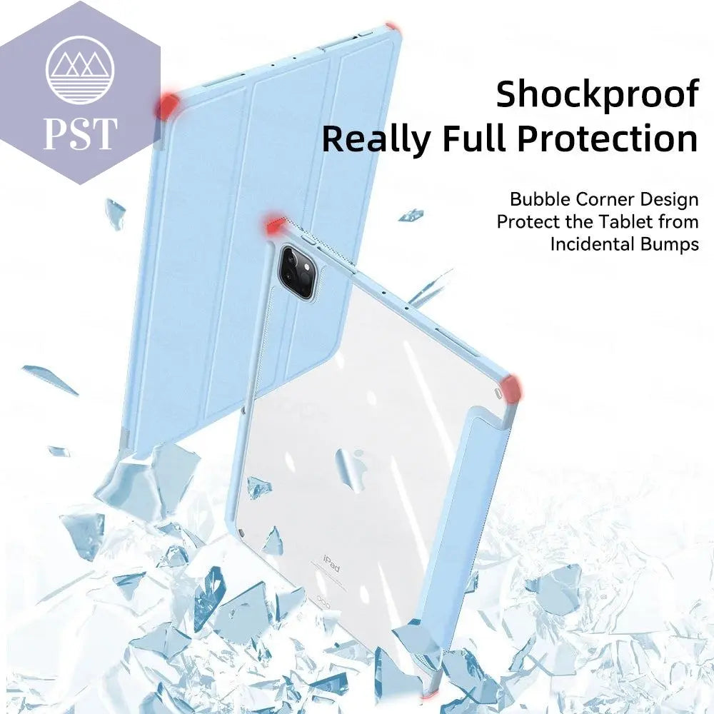 For iPad Air 5/4 10.9 Case 2021 Pro 11 Mini 6 8.3in 2019 10.2 7/8/9th Generation Case 2018 9.7 5/6th 2022 10th Cover - PST PS Tradings