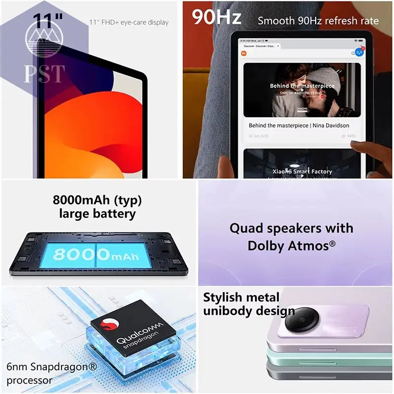Global Version Xiaomi Redmi Pad SE Mi Tablet 128/256GB Large Battery Dolby Atmos® 11" Display PST PS Tradings  PST PS Tradings  PST PS Tradings