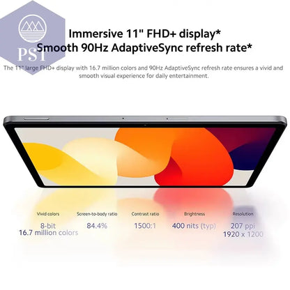 Global Version Xiaomi Redmi Pad SE Mi Tablet 128/256GB Large Battery Dolby Atmos® 11" Display PST PS Tradings  PST PS Tradings  PST PS Tradings