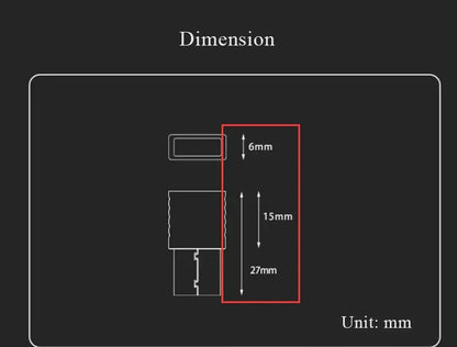 Mini USB Fingerprint Reader Modul Gerät Für Windows 10 11 Hallo Biometrie Sicherheit Schlüssel       PST PS Tradings