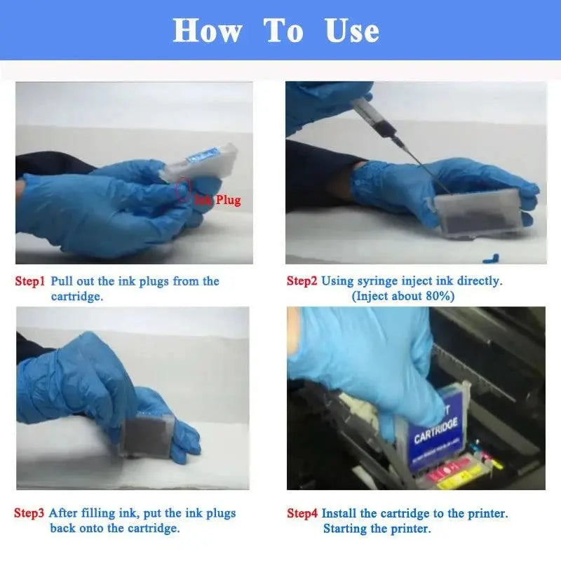 T1281 Refillable Ink Cartridge For Epson S22 SX125 SX130 SX230 SX235W SX420W SX440W SX430W SX425W SX435W SX438 SX445W BX305F - Property & Safety Tradings