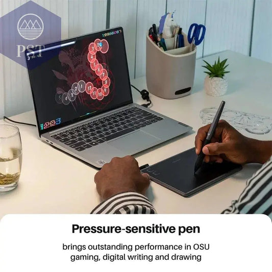 HUION H430P Digital Tablets Micro USB Signature Graphics Drawing Pen Tablet OSU Game Battery-Free Tablet Android Mac Windows       PST PS Tradings