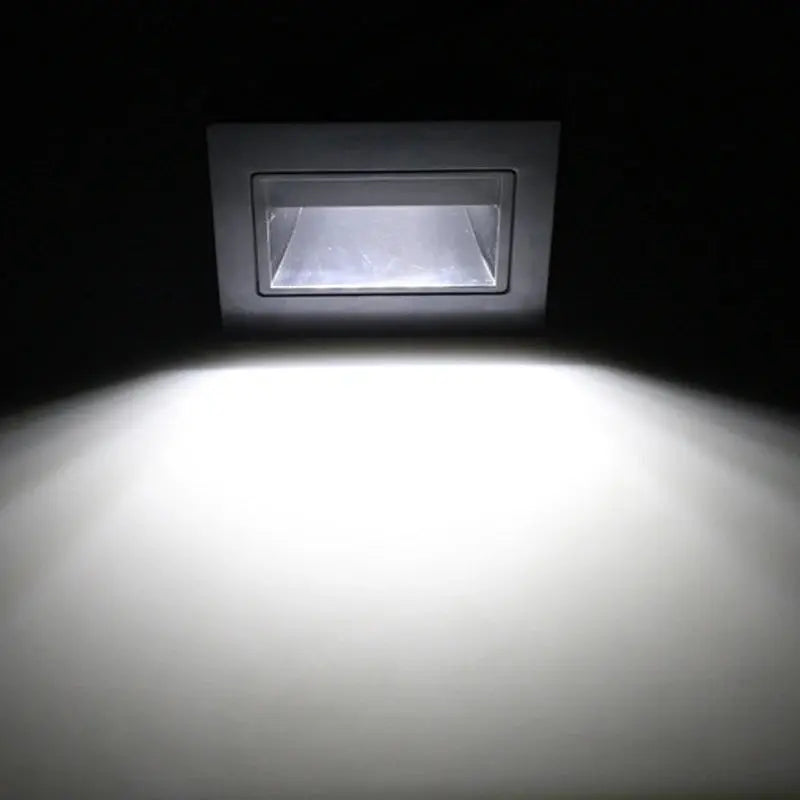 Einbau in LED-Treppen licht 85-265V Wand leuchte Beleuchtung Schritt Treppe Gang Lampen warm kühl weiß Keller Durchgang Fuß lichter       PST PS Tradings