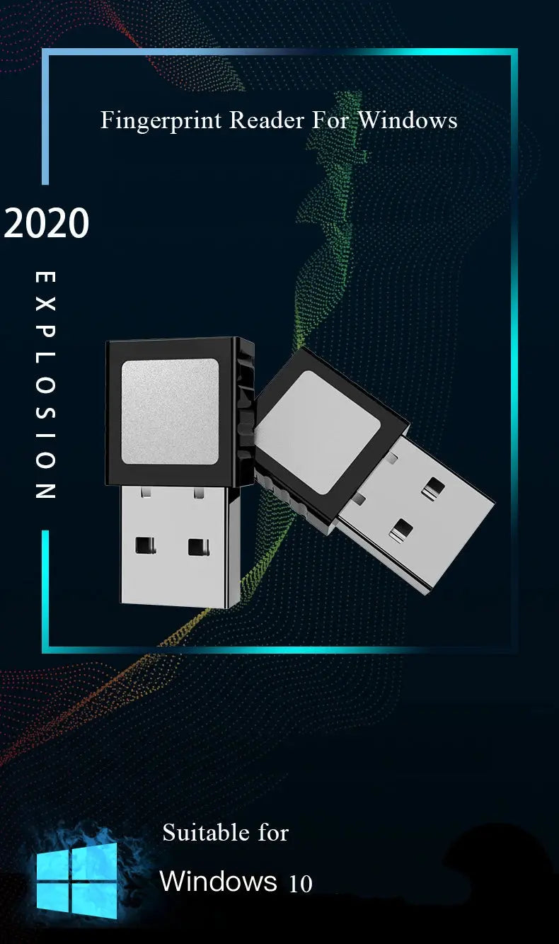 Mini USB Fingerprint Reader Modul Gerät Für Windows 10 11 Hallo Biometrie Sicherheit Schlüssel       PST PS Tradings