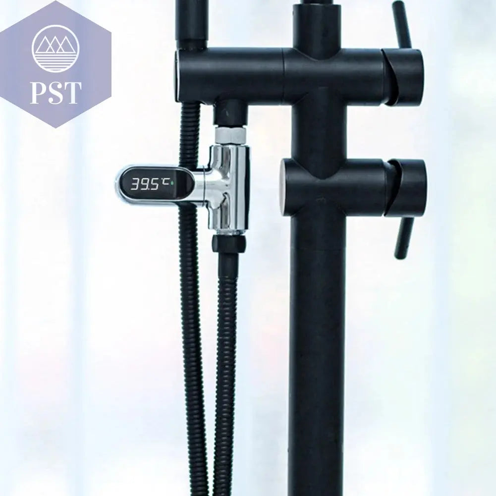 LED Display Water Shower Thermometer Self-Generating Electricity Water Temperature Monitoring Baby Care Smart Temperature Meter - PST PS Tradings
