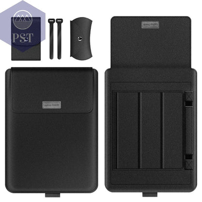Laptoptasche aus PU-Leder      Black-for-16-inch PST PS Tradings