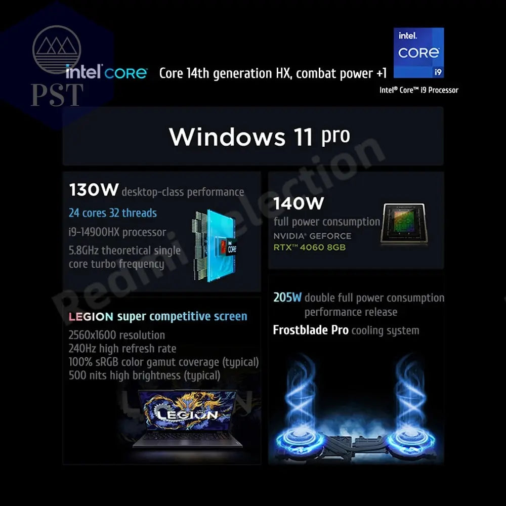 Lenovo Legion Y9000P Gaming Laptop i9 RTX 4090 PST PS Tradings Laptop PST PS Tradings  PST PS Tradings Lenovo Legion Y9000P Gaming Laptop i9 RTX 4090 Laptop