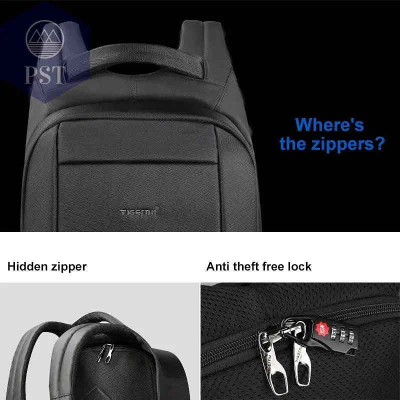 Lifetime Warranty Backpack For Men For Women 14-15.6 Laptop Backpack Bag Anti Theft Backpack Travel Backpack For School Mochila - Property & Safety Tradings
