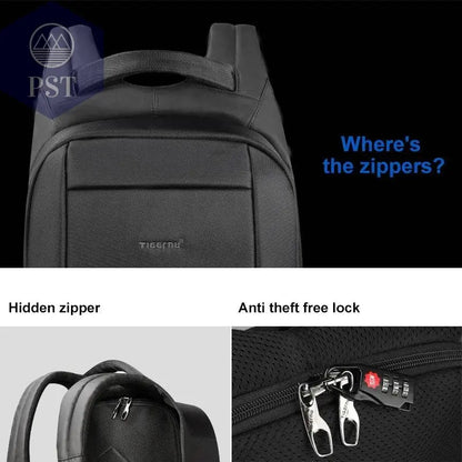 Lifetime Warranty Backpack For Men For Women 14-15.6 Laptop Backpack Bag Anti Theft Backpack Travel Backpack For School Mochila - Property & Safety Tradings