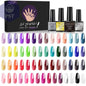 Limegirl Gel Nail Polish Set 60/40/24Colors Semi Permanent UV Led Gel Varnish Soak Off Nail Lacquers Base Top Coat  Limegirl Gel Nail Polish set     PST PS Tradings