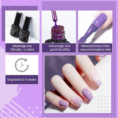 Limegirl Gel Nail Polish Set 60/40/24Colors Semi Permanent UV Led Gel Varnish Soak Off Nail Lacquers Base Top Coat  Limegirl Gel Nail Polish set     PST PS Tradings