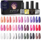 Limegirl Gel Nail Polish Set 60/40/24Colors Semi Permanent UV Led Gel Varnish Soak Off Nail Lacquers Base Top Coat  Limegirl Gel Nail Polish set     PST PS Tradings