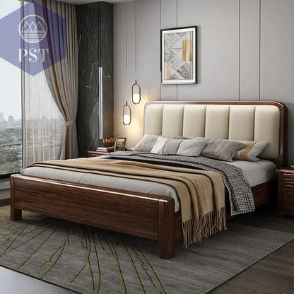 Luxuriöses Doppelbett mit HolzkopfteilMöbel PST PS Tradings  PST PS Tradings