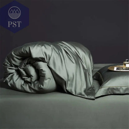 Luxuriöses Seiden Bettwäsche Set Bettbezug Bettzeug PST PS Tradings  PST PS Tradings  PST PS Tradings Luxuriöses Seiden Bettwäsche Set Bettbezug Bettzeug