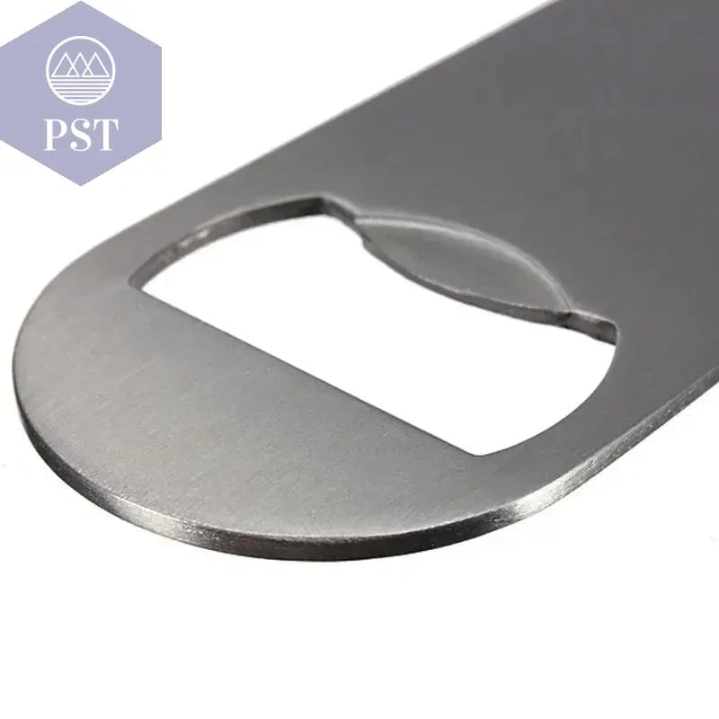 Mini Durable Beer Bottle Opener Stainless Steel Flat Speed Bottle Cap Opener Remover Bar Blade Kitchen Tool - PST PS Tradings