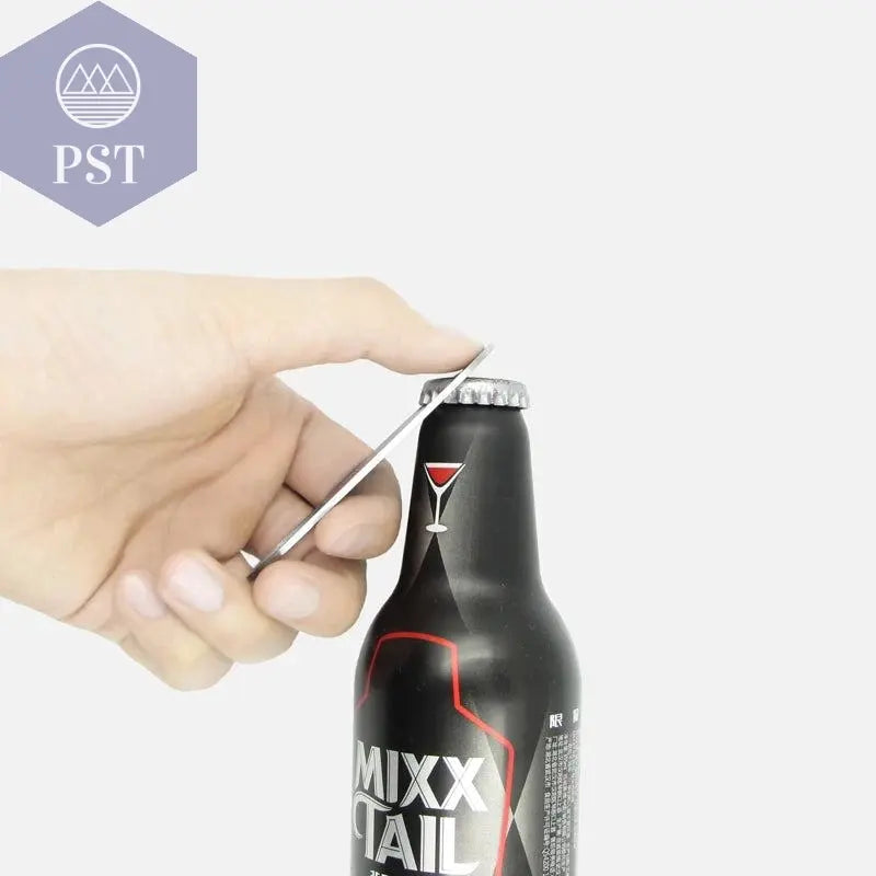 Mini Durable Beer Bottle Opener Stainless Steel Flat Speed Bottle Cap Opener Remover Bar Blade Kitchen Tool - PST PS Tradings