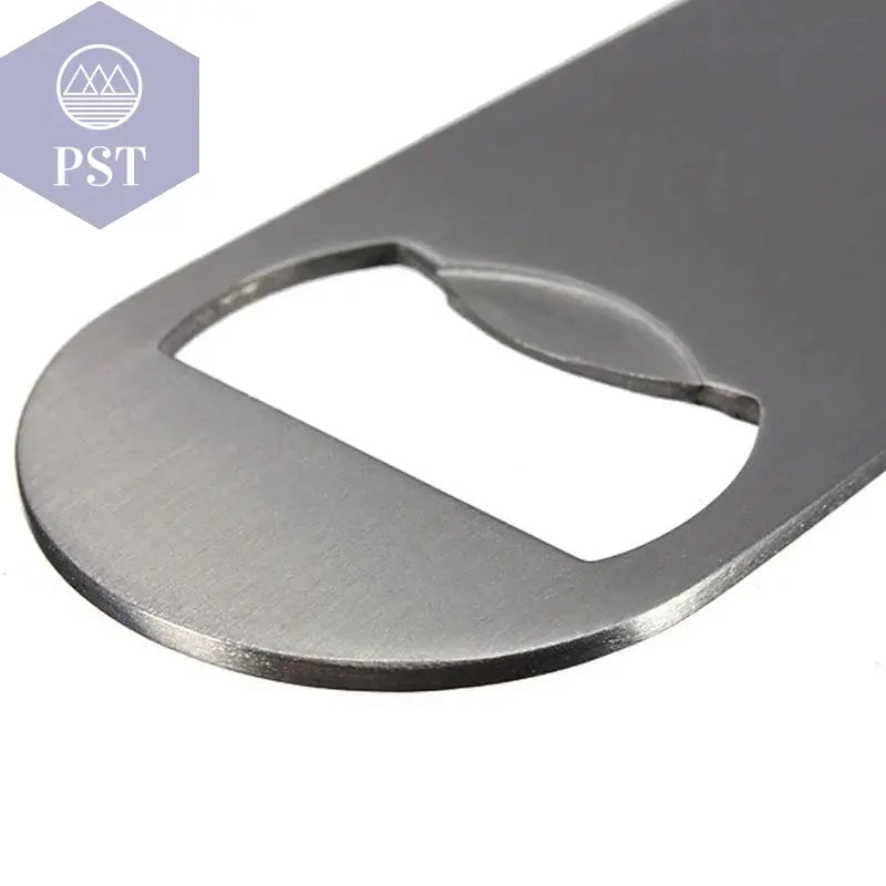 Mini Durable Beer Bottle Opener Stainless Steel Flat Speed Bottle Cap Opener Remover Bar Blade Kitchen Tool - PST PS Tradings