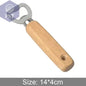 Mini Durable Beer Bottle Opener Stainless Steel Flat Speed Bottle Cap Opener Remover Bar Blade Kitchen Tool - PST PS Tradings