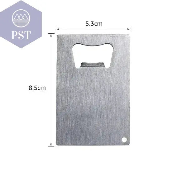 Mini Durable Beer Bottle Opener Stainless Steel Flat Speed Bottle Cap Opener Remover Bar Blade Kitchen Tool - PST PS Tradings