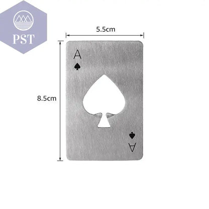 Mini Durable Beer Bottle Opener Stainless Steel Flat Speed Bottle Cap Opener Remover Bar Blade Kitchen Tool - PST PS Tradings