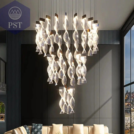 Moderne Kronleuchter dimmbare LED Pendelleuchter Design Leuchter PST PS Tradings Pendelleuchte PST PS Tradings  PST PS Tradings Moderne Kronleuchter dimmbare LED Pendelleuchter Design Leuchter Pendelleuchte