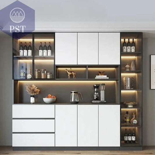Moderne Wohnzimmerschrank mit Glastüren PST PS Tradings  PST PS Tradings  PST PS Tradings