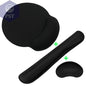 New Wrist Rest Mouse Pad Memory Foam Superfine Fibre Wrist Rest Pad Ergonomic Mousepad for Typist Office Gaming PC Laptop - PST PS Tradings