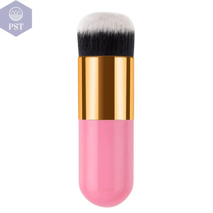 New Chubby Pier Foundation Brush Flat Cream Makeup Brushes Professional Cosmetic Make-up Brush - PST PS Tradings