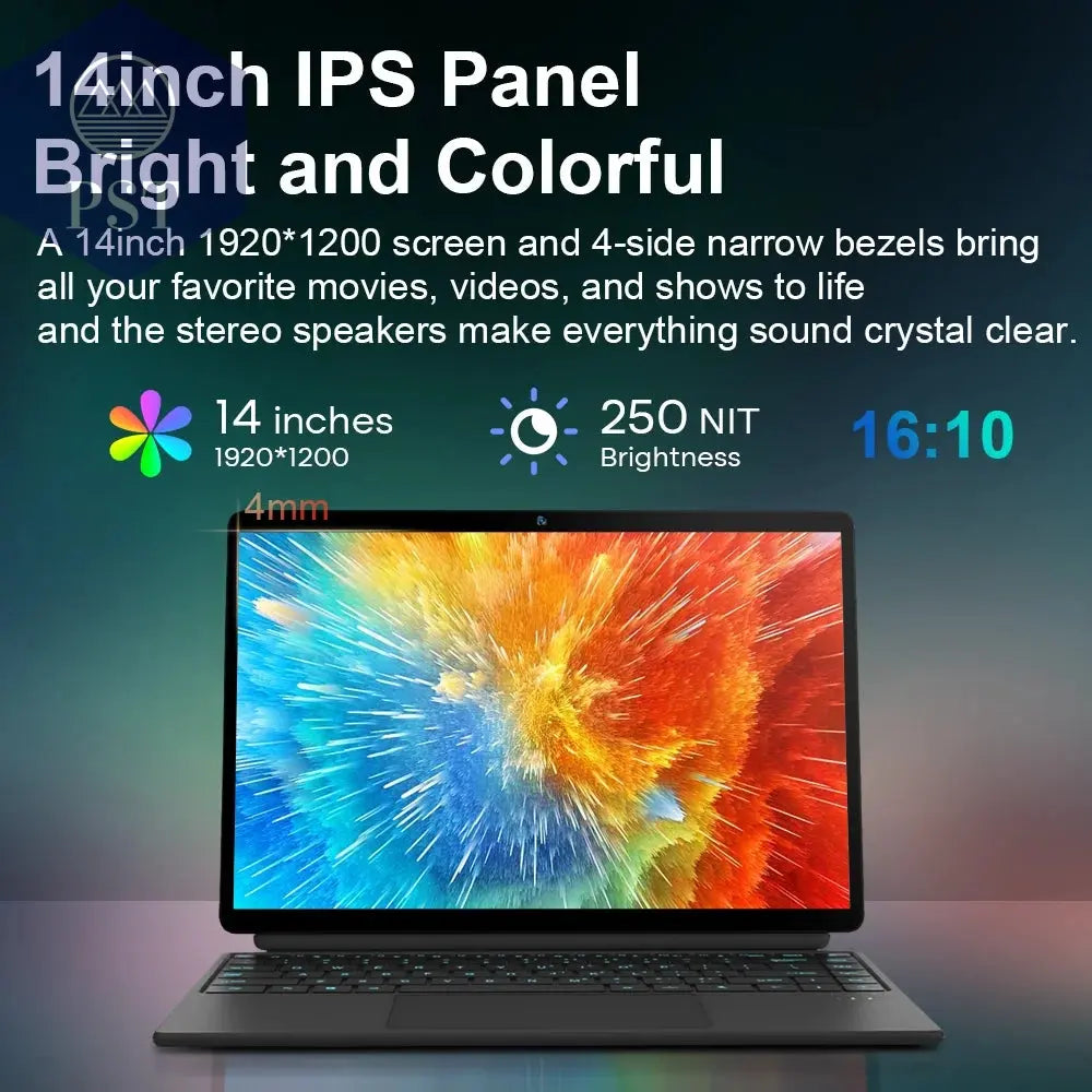 Ninkear T40 2 in 1 Laptops Detachable Touchscreen Tablet  N100 14 Zoll Fhd 16GB DDR5 512GB SSD Wifi 6 RGB Hintergrund Beleuchtung Mobile Computer Gaming Laptop Notebook PST PS Tradings  PST PS Tradings  PST PS Tradings