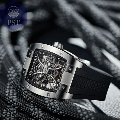 OBLVLO Sportwatch für Herren – Automatik Edelstahl Armbanduhr PST PS Tradings  PST PS Tradings  PST PS Tradings OBLVLO Sportwatch für Herren – Automatik Edelstahl Armbanduhr