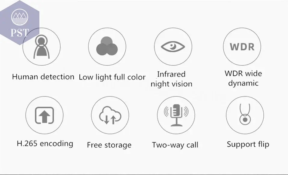 Original Smart Camera 2K 1296P HD 360 Angle WiFi Night Vision Webcam Video IP Camera Baby Security Monitor for Xiaomi Mihome APP       PST PS Tradings
