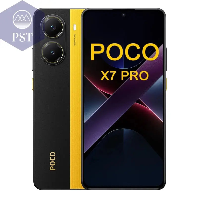 POCO X7 Pro Global Version Smartphone 5G 256GB / 512GB Dimensity 8400-Ultra 90W Charge 6000Mah Battery IP68 NFC 5G Xiaomi PST PS Tradings  PST PS Tradings Yellow / 8Gb+256Gb PST PS Tradings POCO X7 Pro Global Version Smartphone 5G 256GB / 512GB Dimensity 8400-Ultra 90W Charge 6000Mah Battery IP68 NFC 5G Xiaomi