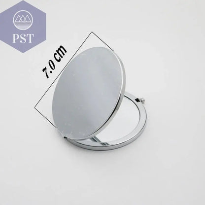Personalized Compact Mirror Pocket Mirror Bridesmaid Gift Bachelorette Party Favors Make Up Mirror Wedding Gift Gift for Mom - PST PS Tradings