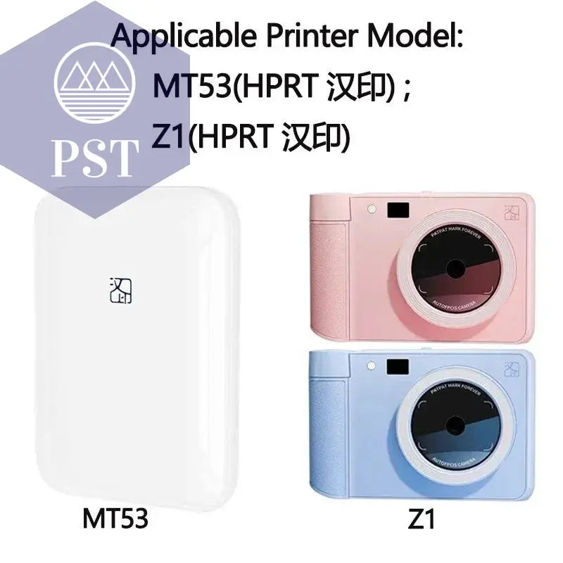 Photo Paper for HPRT MT53 or HPRT Z1 2x3 Inch Original Specific Photo Paper For Pocket Photo Printer MT53 and Z1 - PST PS Tradings